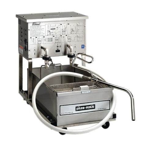 Pitco RP14 Portable Fryer Filter, 55 lb Oil Capacity, Mobile with Reversible Pump