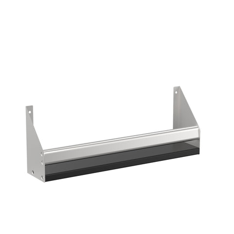 Krowne RS-36 Royal Series 36" Single Speed Rail with Sound Deadened Bottom, Stainless Steel