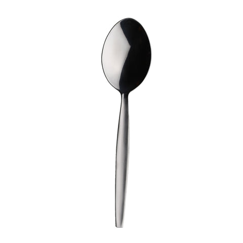 Libertyware RSQ10 Reunion Square Serving Spoon, 8-Inch Heavy 18/0 Stainless Steel, Satin Finish