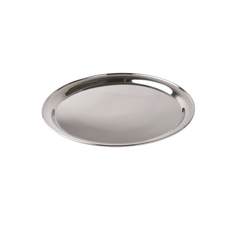 Libertyware RST16 16" Round Mirror Polished Stainless Steel Serving Tray