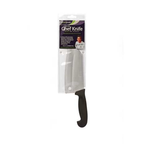 Master Grade RT-600 Non-Stick Chinese Style Chef Knife, 7 in. 420-J Stainless Steel
