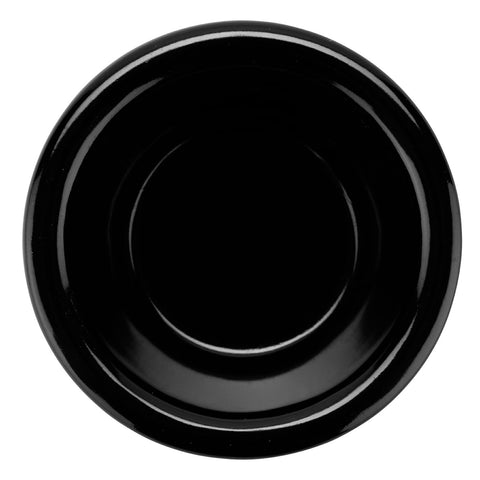G.E.T. Enterprises S-610-BK 1.5 oz. Black Smooth Melamine Ramekin