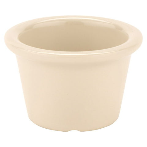 G.E.T. Enterprises S-610-IV 1.5 oz. Ivory Smooth Melamine Ramekin