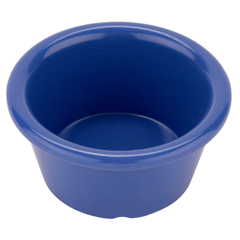 G.E.T. Enterprises S-620-PB 2 oz. Peacock Blue Melamine Ramekin