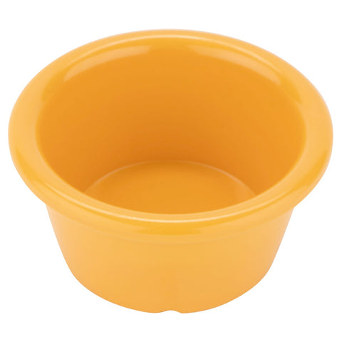 GET Enterprises S-620-TY 2 oz. Tropical Yellow Melamine Ramekin