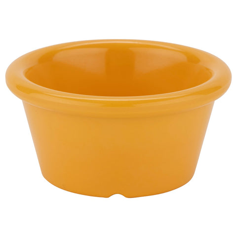 GET Enterprises S-620-TY 2 oz. Tropical Yellow Melamine Ramekin