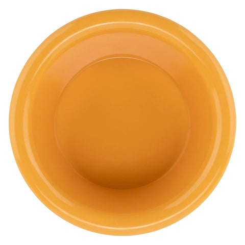 G.E.T. Enterprises S-620-TY Diamond Mardi Gras 2 oz. Tropical Yellow Melamine Ramekin