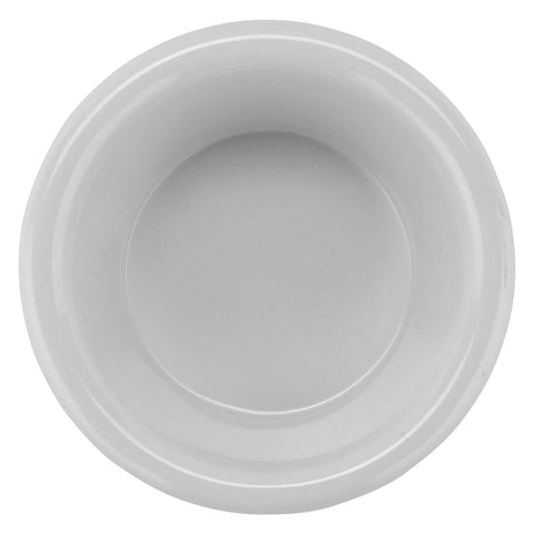 G.E.T. Enterprises S-620-W 2 oz. White Melamine Smooth Ramekin