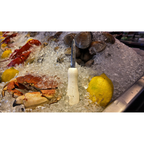 Dexter Russell S134PCP SANI-SAFE 3" Boston Pattern Oyster Knife