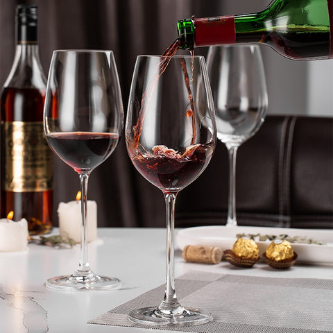 Enhanced Glassware S99BJ51 Edelita Beaujolais 510ml Crystal Red Wine Glass