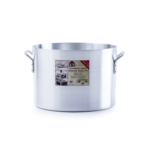 Libertyware SAU26H 26 Quart Heavy Duty Aluminum Sauce Pot