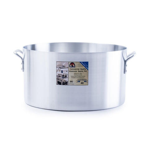 Libertyware SAU40 Aluminum Sauce Pot, 40 Quart Standard Duty