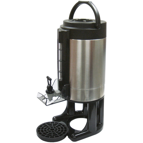 Winco SBD-1.5 1.5 Gallon Gravity Brew-Thru Beverage Dispenser