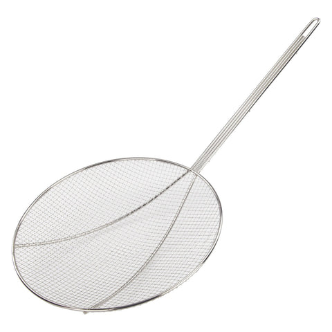 Winco SC-12R 12-Inch Round Nickel-Plated Wire Skimmer
