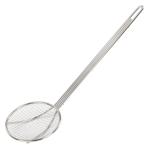 Winco SC-5R Nickel-Plated Round Wire Skimmer, 5" Dia