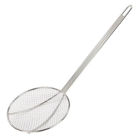 Winco SC-6R 6" Round Nickel-Plated Wire Skimmer