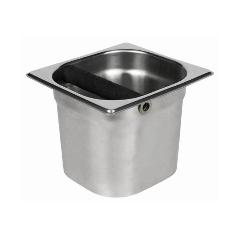 Winco SCD-5 Coffee Knock Box, Stainless Steel, 1/6 Size