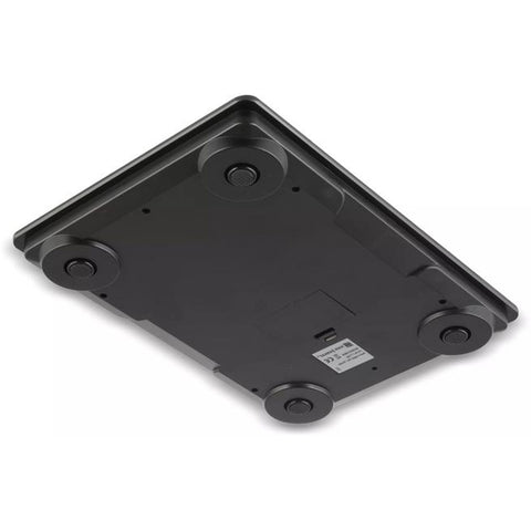 CFS Brands SCDG15BK Glass Digital Portion Scale, 15 lb/7 kg, Black