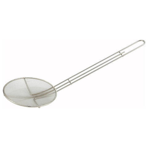 Winco SCF-6R Round Mesh Skimmer, 6-1/2 Inch Nickel-Plated
