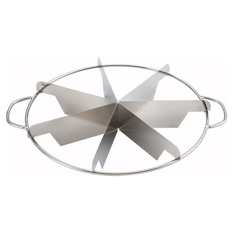 Winco SCU-7 7-Section Stainless Steel Pie Cutter