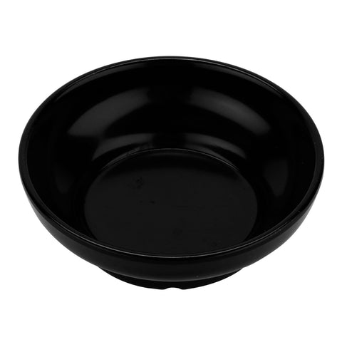 G.E.T. Enterprises SD-05-BK Black 5 oz. Melamine Salsa Dish