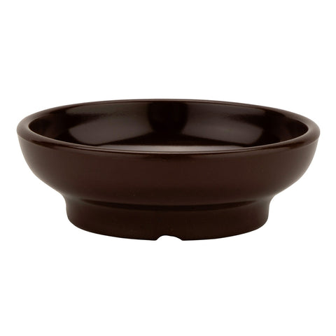 G.E.T. Enterprises SD-05-BR 5 oz. Brown Melamine Salsa Dish
