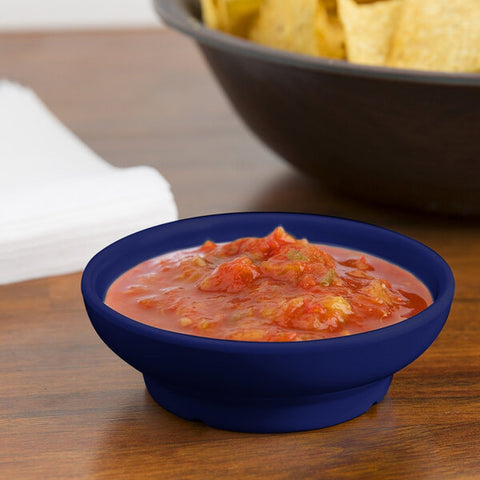 G.E.T. Enterprises SD-05-CB Cobalt Blue 5 oz. Melamine Salsa Dish