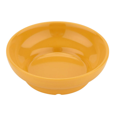 G.E.T. Enterprises SD-05-TY 5 oz. Tropical Yellow Melamine Salsa Dish