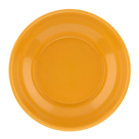 G.E.T. Enterprises SD-05-TY 5 oz. Tropical Yellow Melamine Salsa Dish