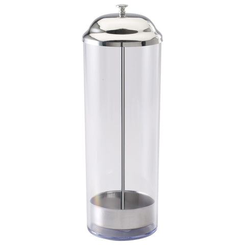 Winco SDP-3 Plastic Vertical Straw Dispenser