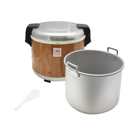 Thunder Group SEJ21000 Wood Grain 50-Cup Electric Rice Warmer