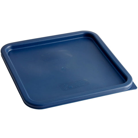 Cambro SFC12453 Midnight Blue Square Polyethylene Lid for 12, 18 & 22 Qt CamSquares Food Storage Containers