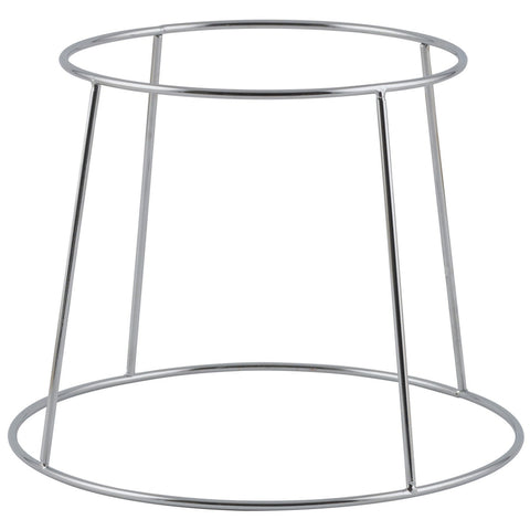 Winco SFR-7 Chrome-Plated Seafood Tray Display Rack, 7"H