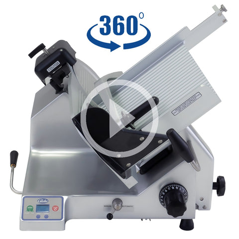 Globe SG13A Premium Automatic Meat Slicer, 13 in Knife, 1/2 HP, 115V