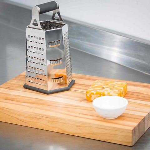 TableCraft Products SG204BH 6-Sided Stainless Steel Box Grater