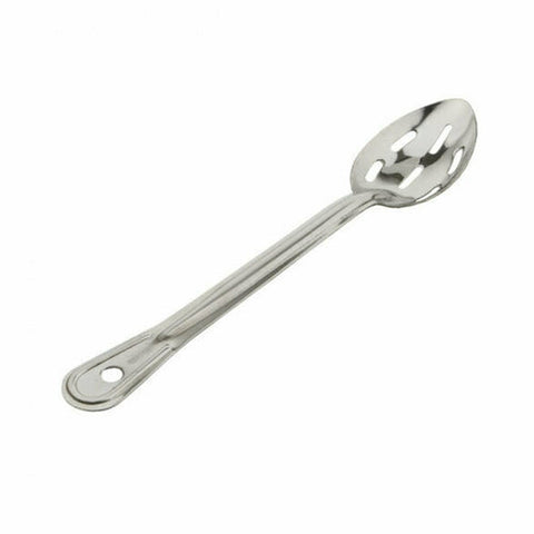 Libertyware SL13 13" Slotted Basting Spoon, Stainless Steel, Mirror Polished Finish