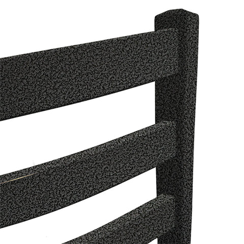 Oak Street Manufacturing SL2301P-SV Silvervein Ladderback Barstool