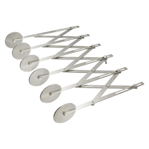 Thunder Group SLADD06 6-Wheel Adjustable Dough Divider, Stainless Steel