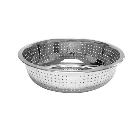 Thunder Group SLCIL11S 11" Stainless Steel Chinese Colander with 2.0mm Holes