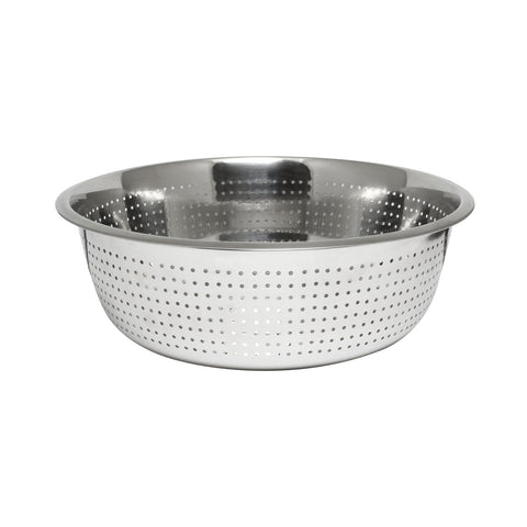 Thunder Group SLCIL15S 15" Stainless Steel Chinese Colander with 2.0mm Holes