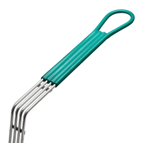 Thunder Group SLFB004 Rectangular Fryer Basket with Coated Handle and Front Hook (13 x 6 5/8 x 5 1/8 in)