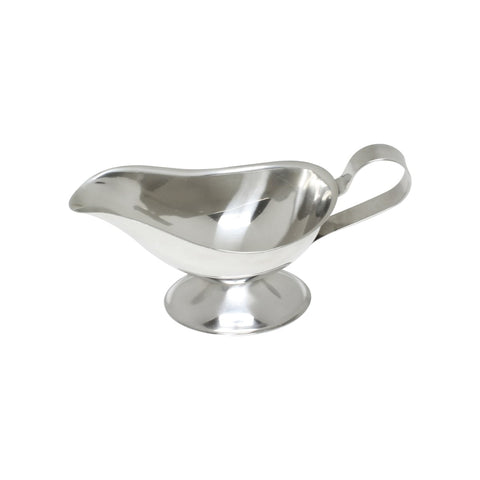 Thunder Group SLGB003 3 oz Stainless Steel Gravy Boat with Mirror Finish