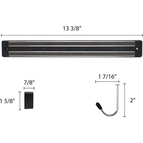 Thunder Group SLGB013 13-Inch Magnetic Knife Bar