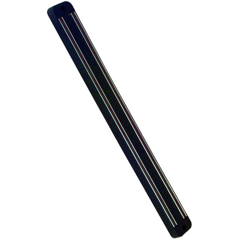 Thunder Group SLGB018 18" Black Plastic Magnetic Bar - Knife and Tool Holder