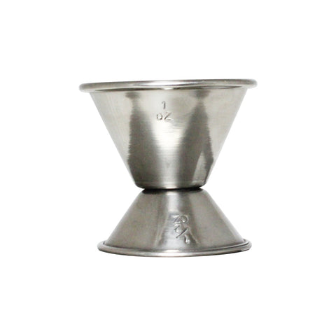 Thunder Group SLJG001 1/2 & 1 oz Stainless Steel Double Jigger