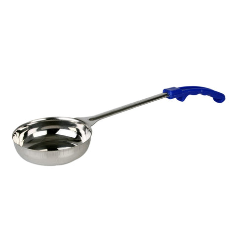 Thunder Group SLLD008A 8 oz Solid Portion Control Spoon with Blue Handle