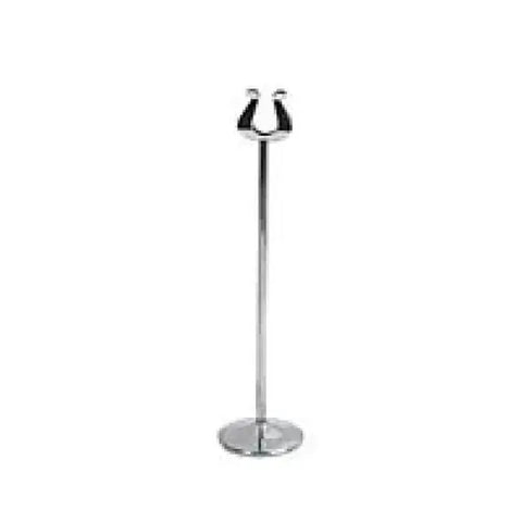 Thunder Group SLMH012 12-Inch Stainless Steel Harp Style Table Card Stand