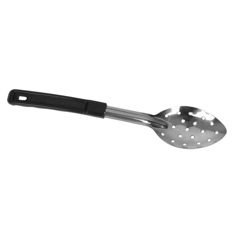 Thunder Group SLPBA313 15" Perforated Basting Spoon with Black Bakelite Handle, Stainless Steel