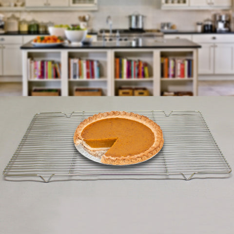 Thunder Group SLRACK1624 Chrome-Plated Wire Icing/Cooling Rack, 16" x 23 3/4"