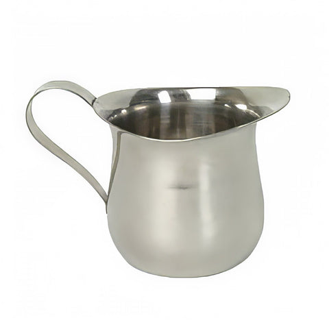 Thunder Group SLRBC003 8 oz Stainless Steel Bell Creamer, Mirror Finish